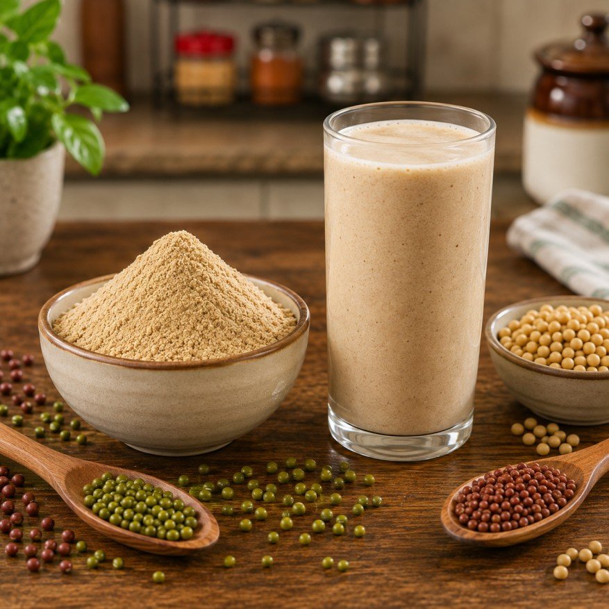 Protein Health Mix (சத்து மாவு) – Multi Grain Nutrition Mix, 250g - Image 3