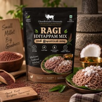 Ragi Idiyappam Mix – Traditional Finger Millet String Hoppers Mix (250g)